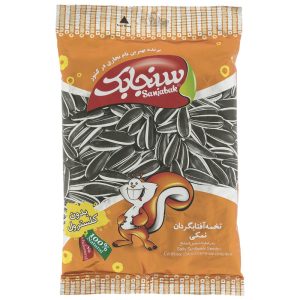 تخمه آفتابگردان نمکی سنجابک مقدار 105 گرم